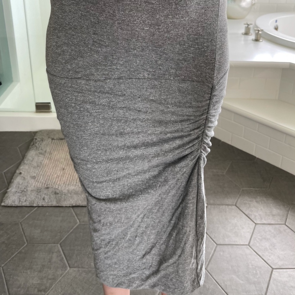 Monrow grey shirt dress size Large